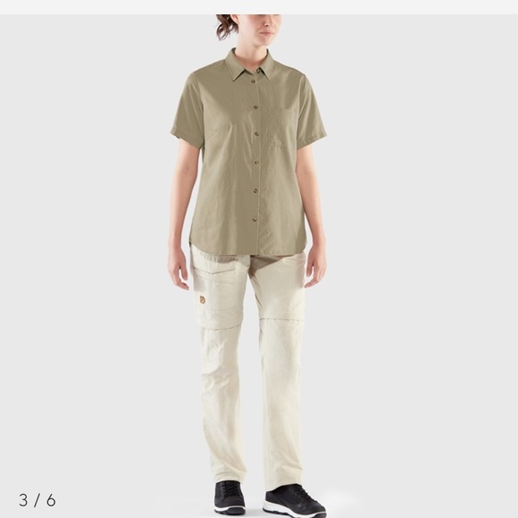 FJALL RAVEN | Ovic Hemp Travel Shirt Size M - Picture 2 of 12